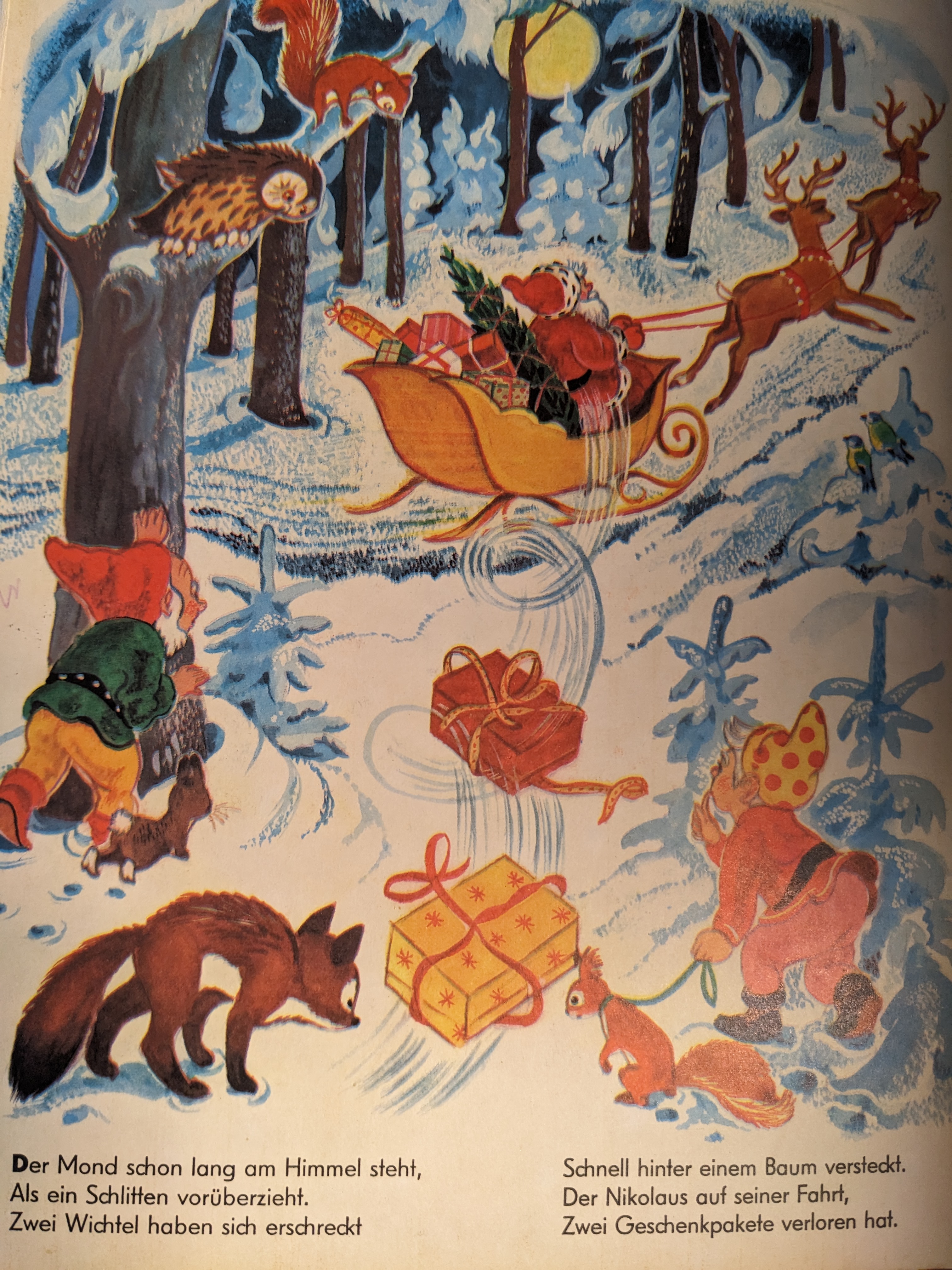 Nikolaus verliert Geschenke